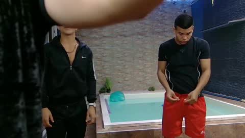 Snapshot of boysgang_sex chatting on 03.10.25 Angelo Mark Fernando Taylor online show from 03.10.25