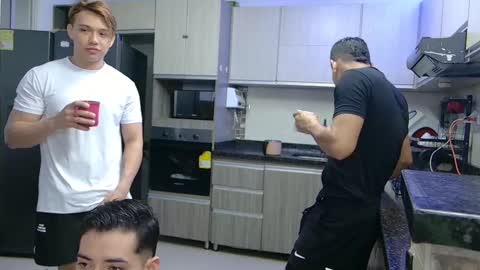 Snapshot of boysgang_sex chatting on 09.29.25 Angelo Mark Fernando Taylor online show from 09.29.25