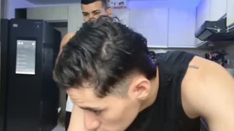 Snapshot of boysgang_sex chatting on 10.15.25 Angelo Mark Fernando Taylor online show from 10.15.25