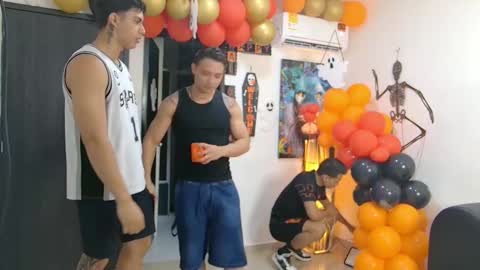 Snapshot of boysgang_sex chatting on 10.25.25 Angelo Mark Fernando Taylor online show from 10.25.25