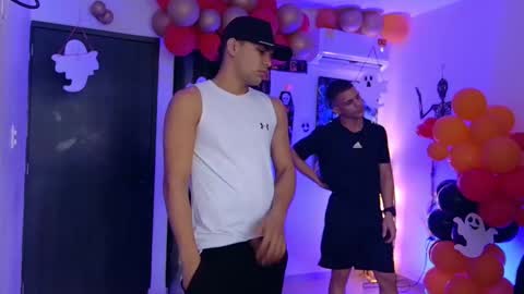 Snapshot of boysgang_sex chatting on 10.27.25 Angelo Mark Fernando Taylor online show from 10.27.25