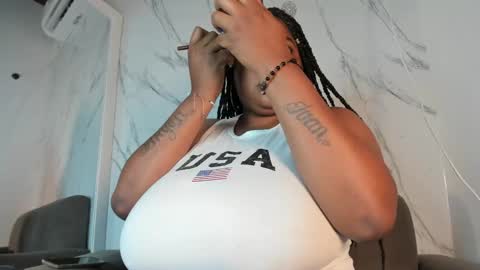 Snapshot of brionygip chatting on 10.04.25 ANGIE online show from 10.04.25