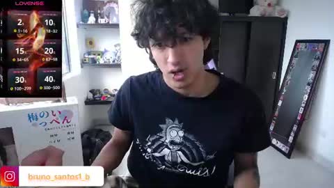 Snapshot of bruno_santos1 chatting on 07.13.26 Bruno online show from 07.13.26