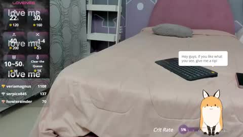 Snapshot of camilahunter__ chatting on 01.16.25 Camila online show from 01.16.25