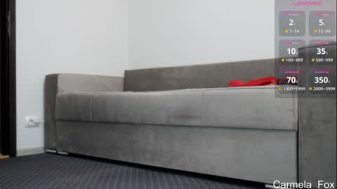 Snapshot of carmela_fox chatting on 09.09.25 Carmela online show from 09.09.25