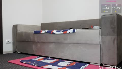 Snapshot of carmela_fox chatting on 10.02.25 Carmela online show from 10.02.25