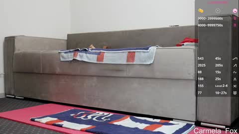 Snapshot of carmela_fox chatting on 10.16.25 Carmela online show from 10.16.25