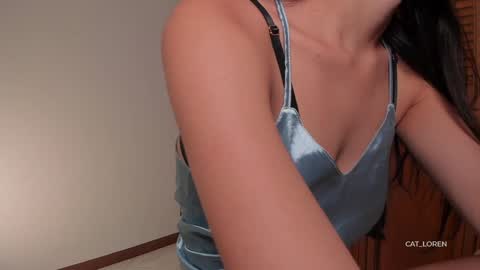 Snapshot of cat_loren chatting on 01.24.25 Loren online show from 01.24.25