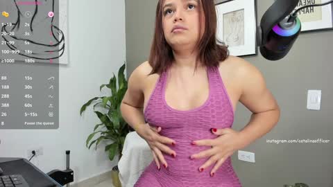 Snapshot of catalinaofficer chatting on 01.20.25 Catalina Howard Aragon online show from 01.20.25