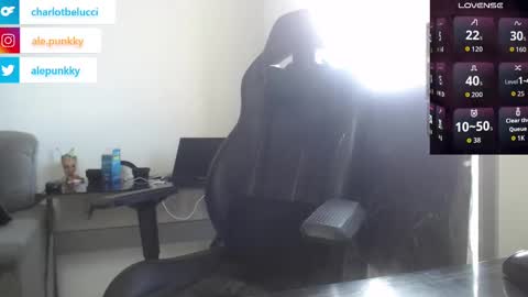 Snapshot of charlotbelucci_ chatting on 10.24.25 Ale punky online show from 10.24.25