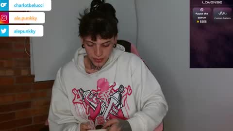 Snapshot of charlotbelucci_ chatting on 11.04.25 Ale punky online show from 11.04.25