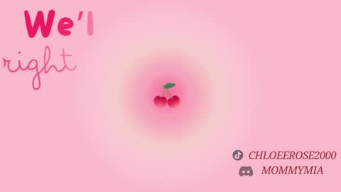 ChloeeRose online show from 01.26.25