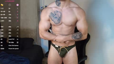 colombianmuscle8 online show from 11.21.25