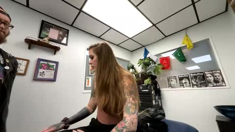 Snapshot of corpsechick chatting on 12.17.24 corpsechick online show from 12.17.24
