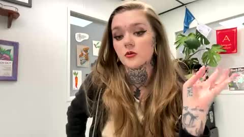 Snapshot of corpsechick chatting on 12.21.24 corpsechick online show from 12.21.24