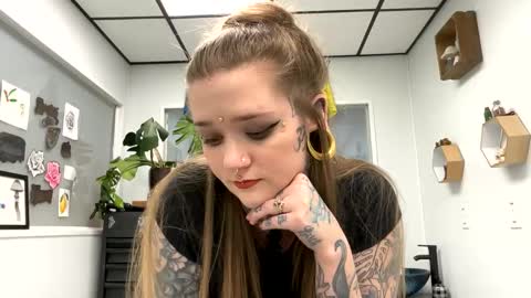 Snapshot of corpsechick chatting on 12.22.24 corpsechick online show from 12.22.24