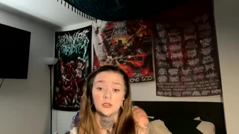 Snapshot of corpsechick chatting on 12.26.24 corpsechick online show from 12.26.24