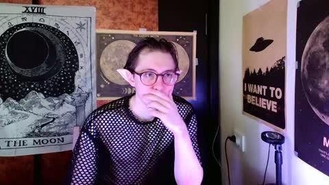 Snapshot of cosmonudes chatting on 12.24.24 Barry online show from 12.24.24