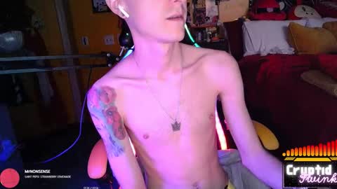 CryptidTwink online show from 03.25.26