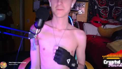 CryptidTwink online show from 03.30.26