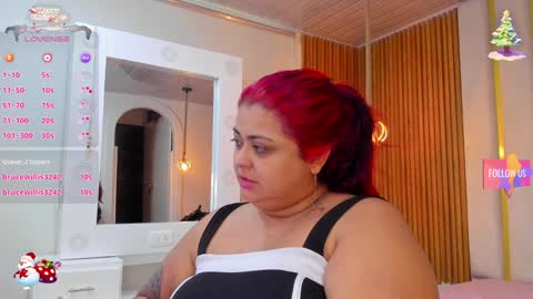 Snapshot of curvy_beauty_ chatting on 12.18.24  Hanna  online show from 12.18.24