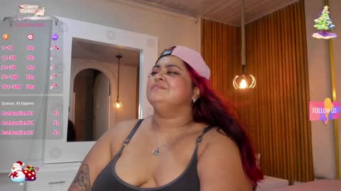Snapshot of curvy_beauty_ chatting on 01.03.25  Hanna  online show from 01.03.25