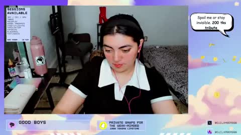 Snapshot of cuteambervi chatting on 09.23.25 Princess Amber online show from 09.23.25