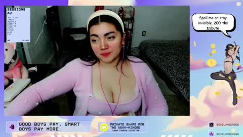 Snapshot of cuteambervi chatting on 10.02.25 Princess Amber online show from 10.02.25