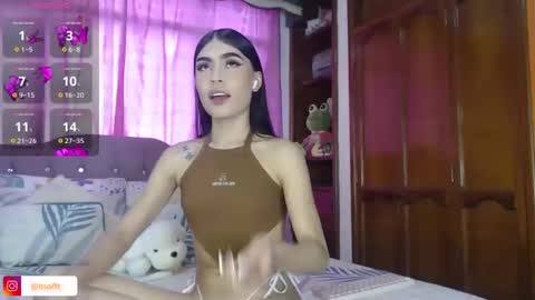 Snapshot of cuttebabe_ chatting on 01.03.25 Sophia online show from 01.03.25