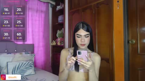 Snapshot of cuttebabe_ chatting on 01.09.25 Sophia online show from 01.09.25