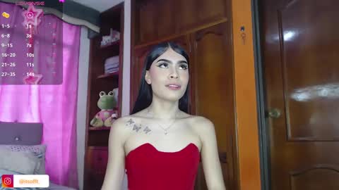 Snapshot of cuttebabe_ chatting on 01.10.25 Sophia online show from 01.10.25