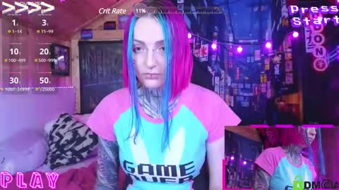 Snapshot of cybernekko chatting on 12.04.24 Neko online show from 12.04.24