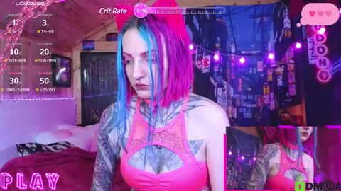 Snapshot of cybernekko chatting on 12.11.24 Neko online show from 12.11.24