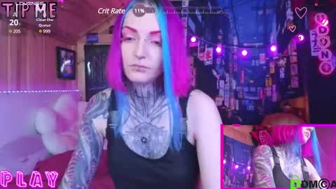 Snapshot of cybernekko chatting on 12.20.24 Neko online show from 12.20.24