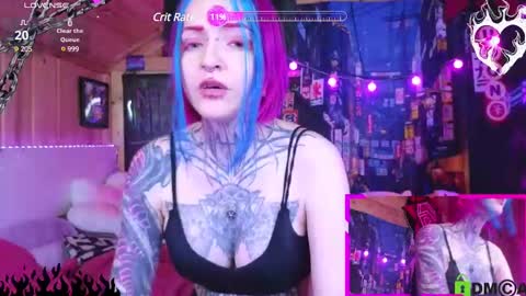 Snapshot of cybernekko chatting on 12.30.24 Neko online show from 12.30.24