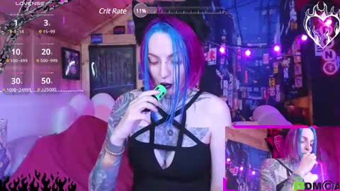 Snapshot of cybernekko chatting on 01.08.25 Neko online show from 01.08.25