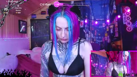 Snapshot of cybernekko chatting on 02.12.25 Neko online show from 02.12.25