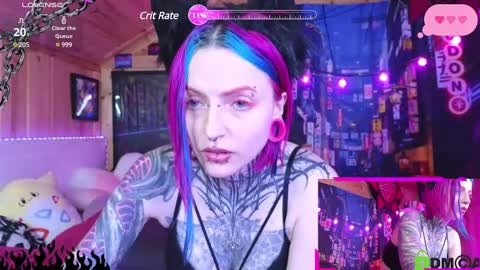 Snapshot of cybernekko chatting on 03.02.25 Neko online show from 03.02.25