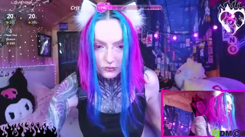 Snapshot of cybernekko chatting on 05.10.26 Neko online show from 05.10.26