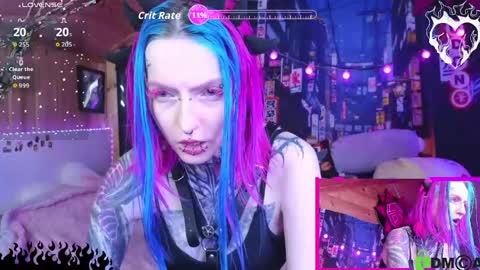 Snapshot of cybernekko chatting on 05.16.26 Neko online show from 05.16.26