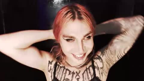 Snapshot of cybertrouble_ chatting on 11.16.25 Nikki online show from 11.16.25