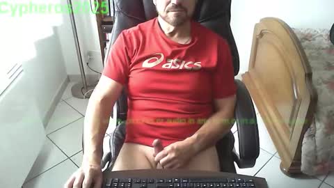 Snapshot of cypheros2025 chatting on 10.03.25 Chris online show from 10.03.25