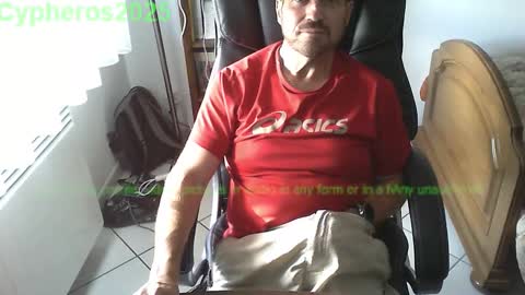 Snapshot of cypheros2025 chatting on 10.23.25 Chris online show from 10.23.25