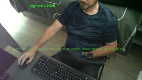 Snapshot of cypheros2025 chatting on 06.01.26 Chris online show from 06.01.26