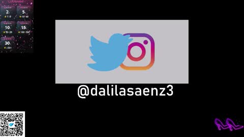 Snapshot of dalila_oficials chatting on 09.26.25 online show from 09.26.25