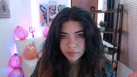 Snapshot of dangel_noir6 chatting on 10.29.25 Veronica online show from 10.29.25