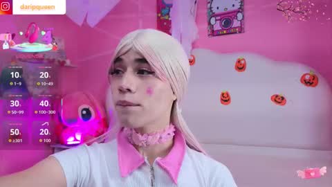 DaripQueen online show from 10.17.25