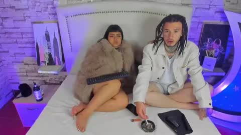 Snapshot of darketaandcrazy chatting on 01.01.25 Darketa And Crazy online show from 01.01.25