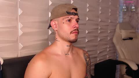 Snapshot of david_col11 chatting on 10.26.25 David col11 online show from 10.26.25