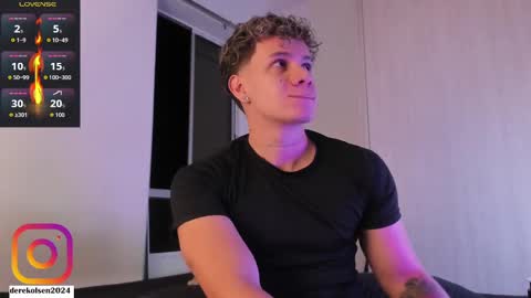 Snapshot of derekolsen_ chatting on 09.25.25 Derek IG Derekolsen2024 online show from 09.25.25